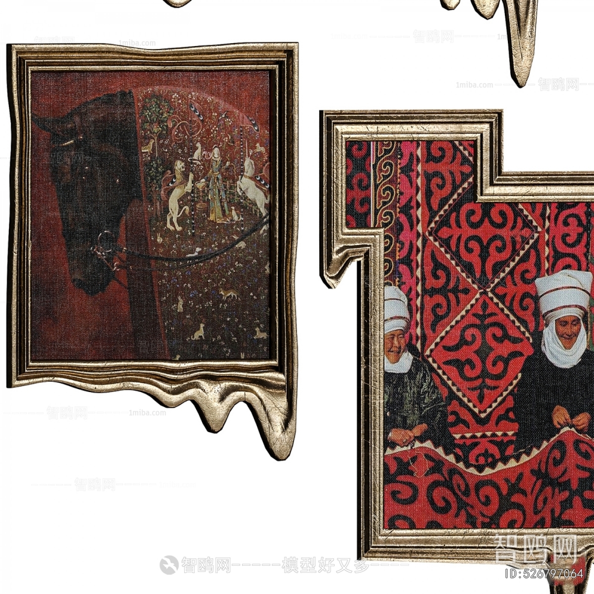 Retro Style Painting