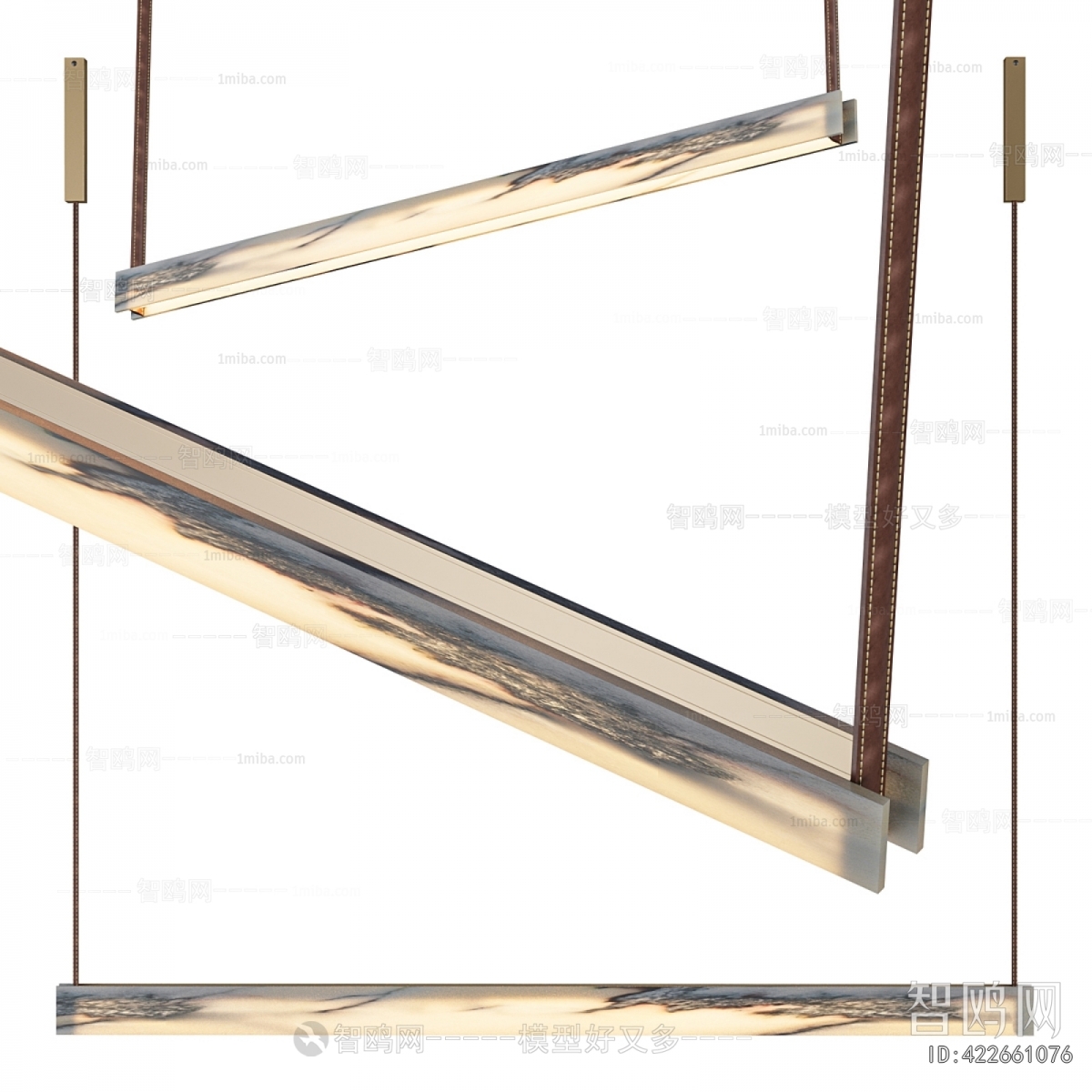 Modern Long Chandelier