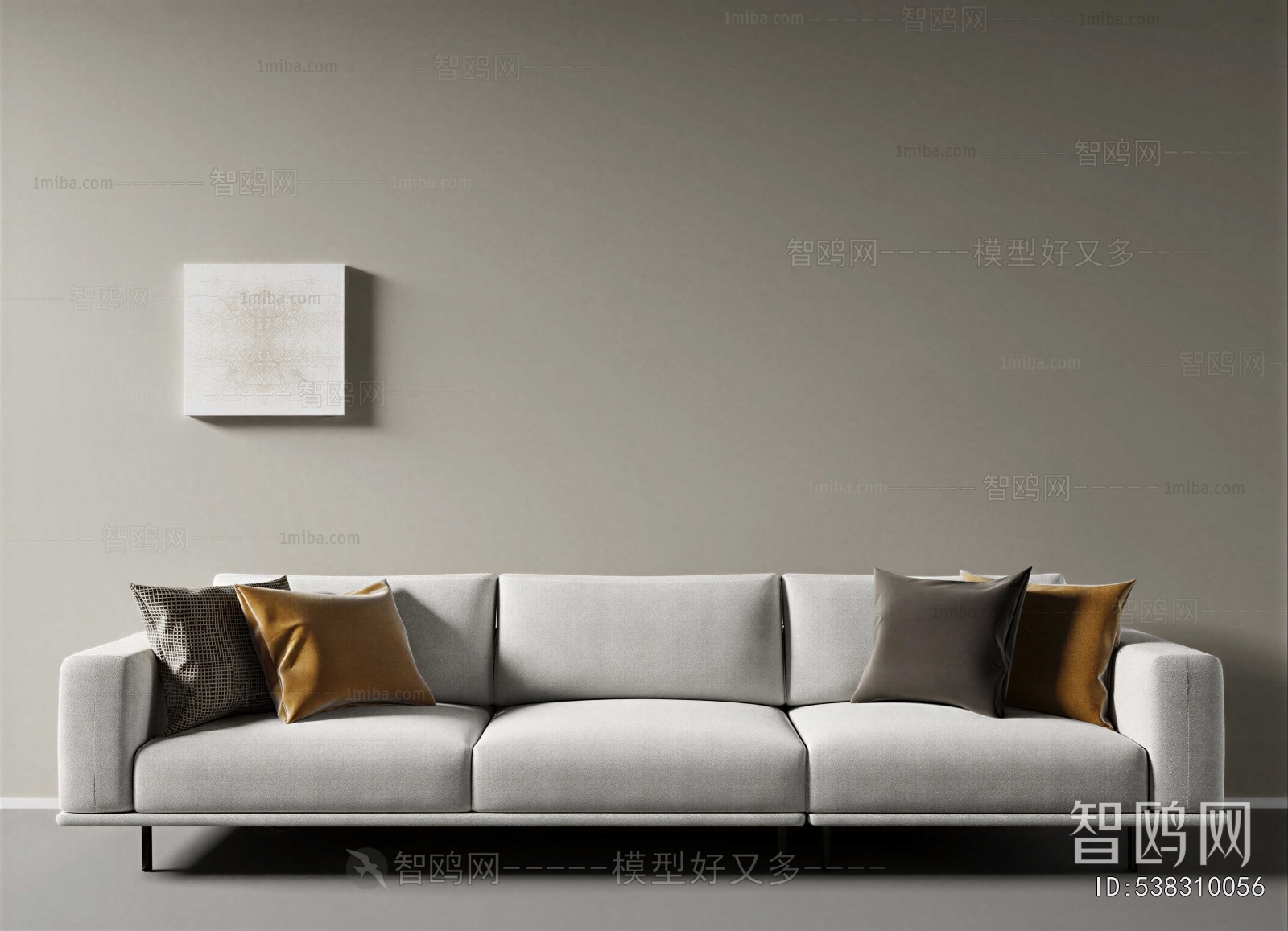 Modern Three-seat Sofa