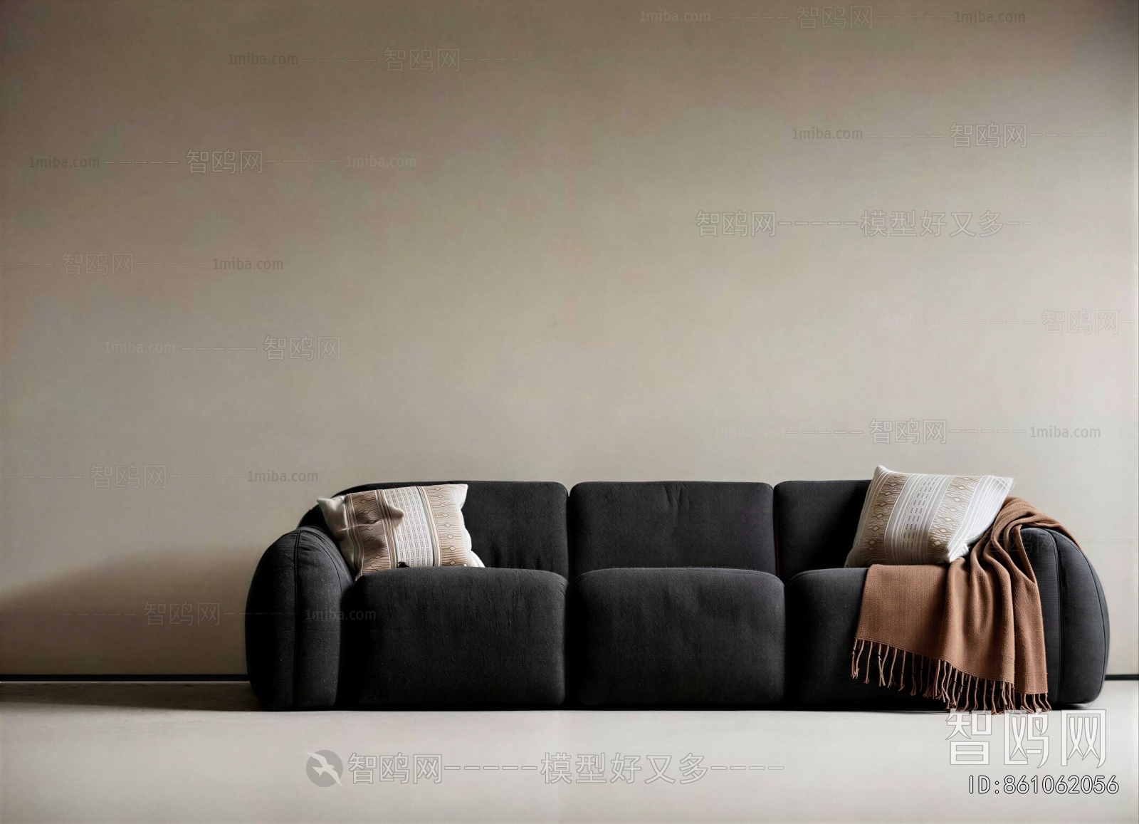 Modern Three-seat Sofa