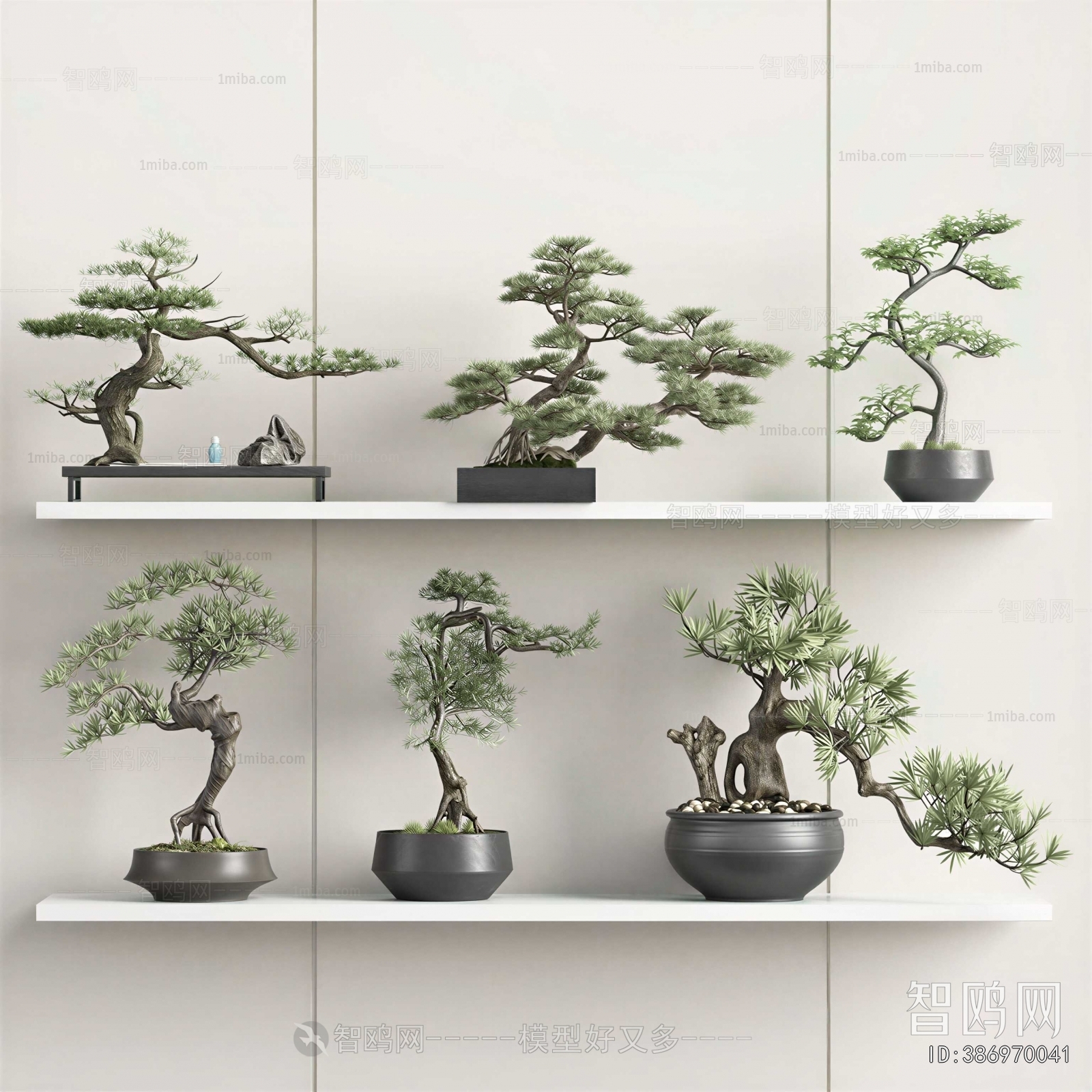 New Chinese Style Bonsai