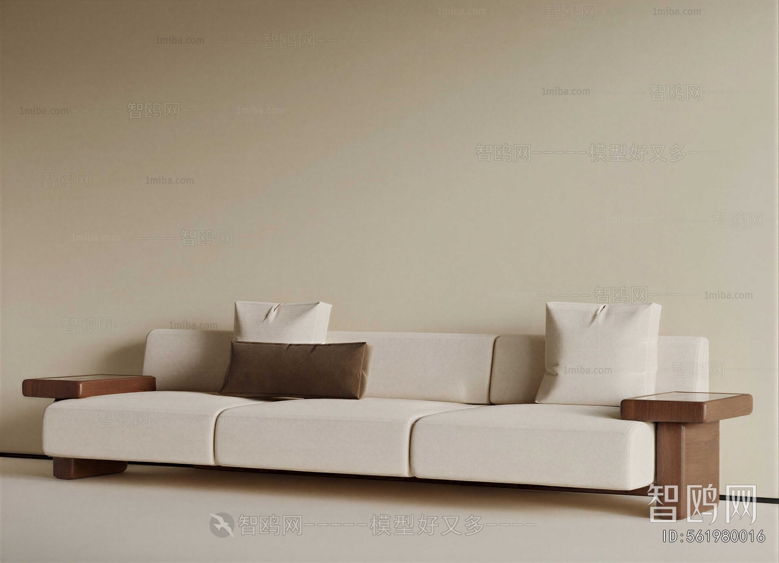 Modern Three-seat Sofa