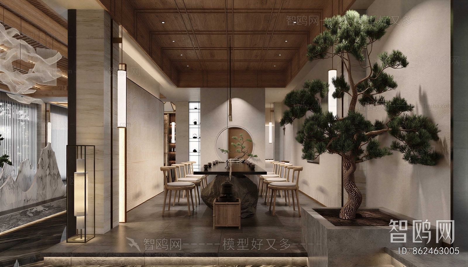 New Chinese Style Tea House