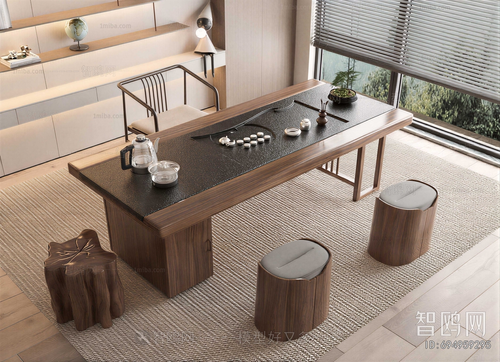 New Chinese Style Tea Tables And Chairs