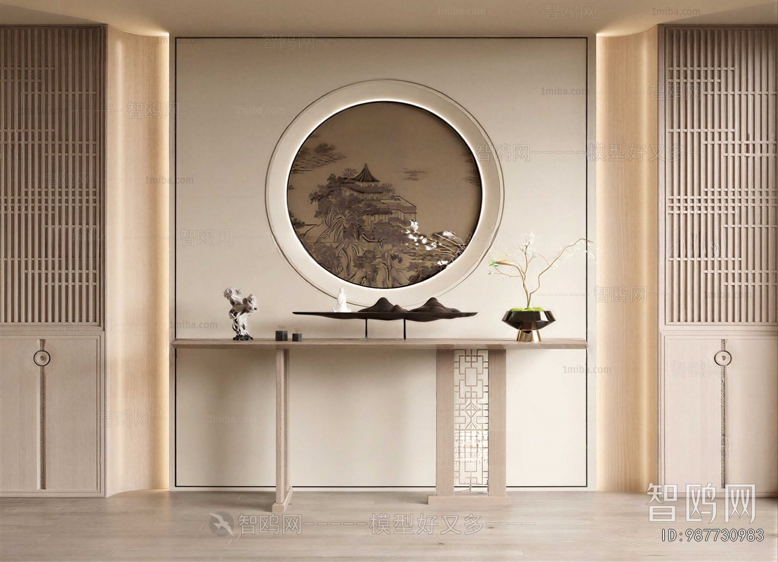 New Chinese Style Console