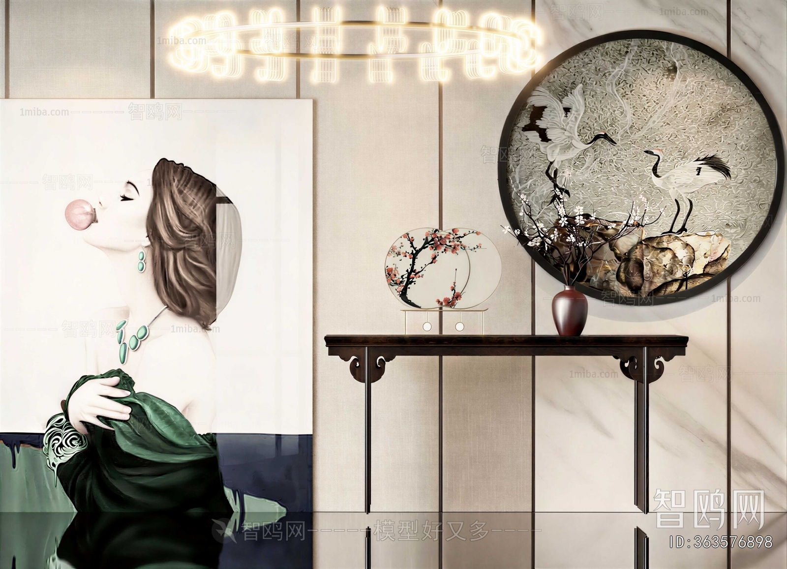 New Chinese Style Console