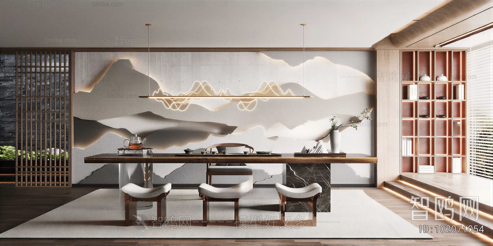 New Chinese Style Tea House