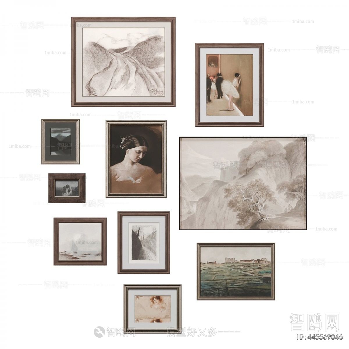 Retro Style Picture Frame