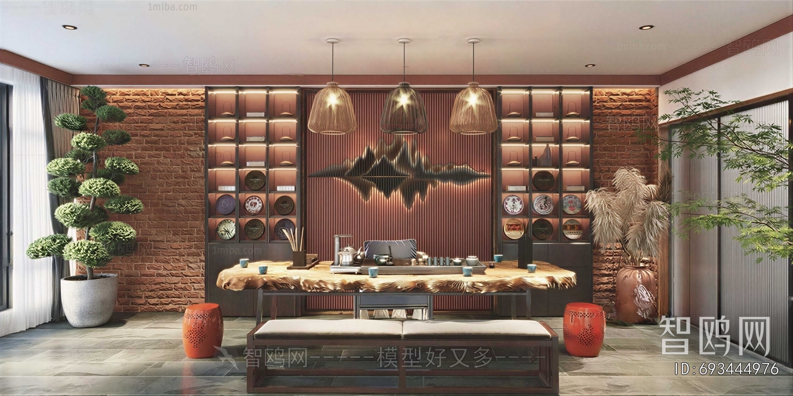 New Chinese Style Tea House