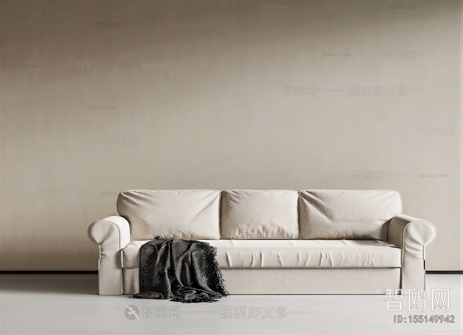 Modern Three-seat Sofa