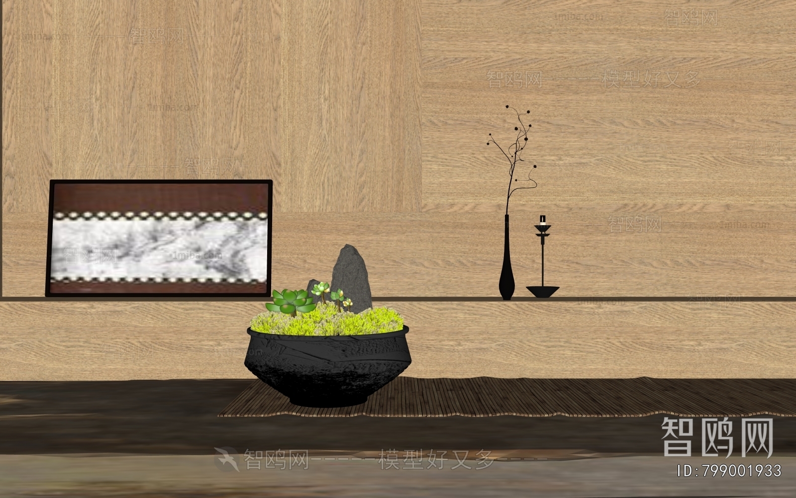 New Chinese Style Bonsai