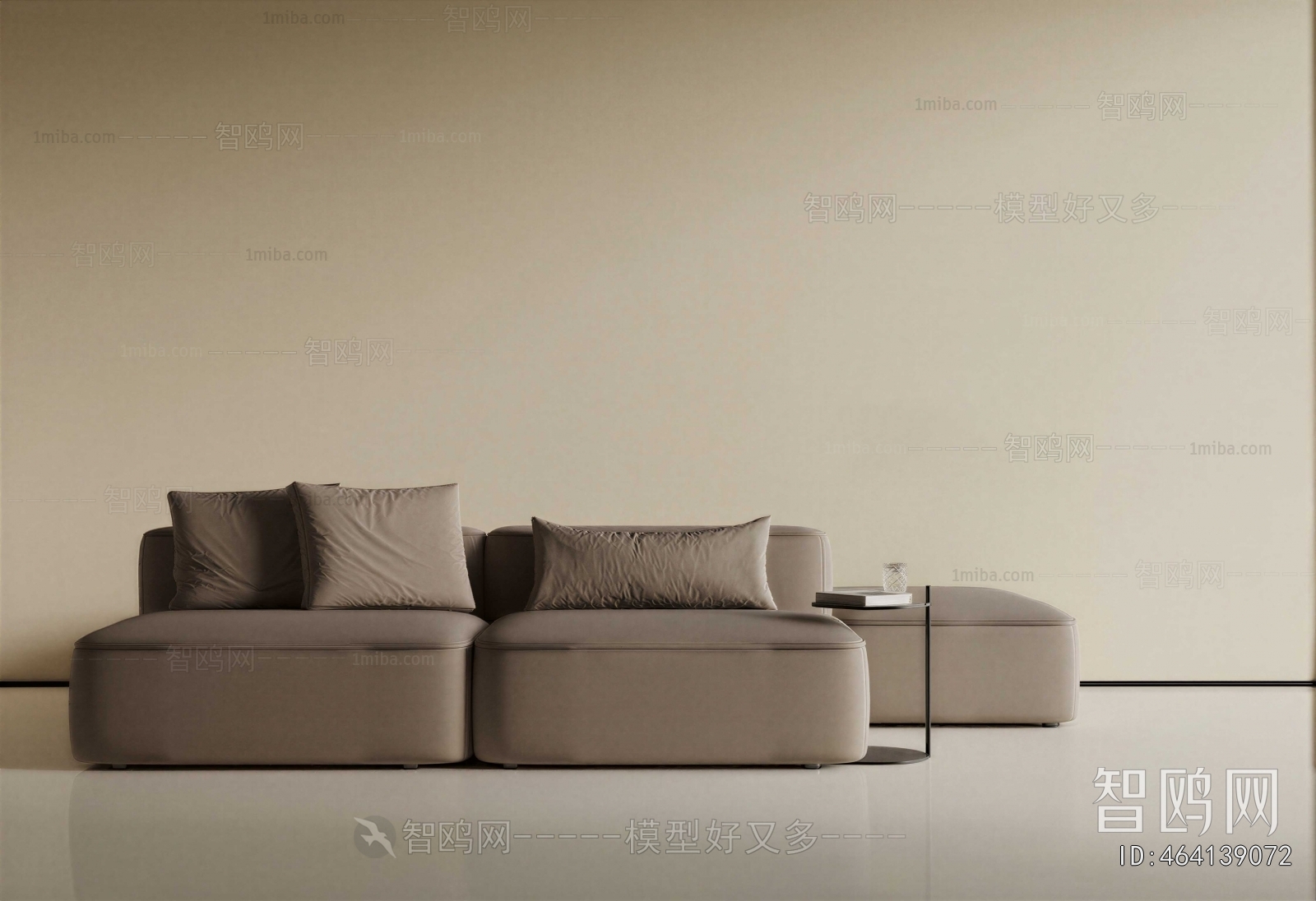 Modern Three-seat Sofa