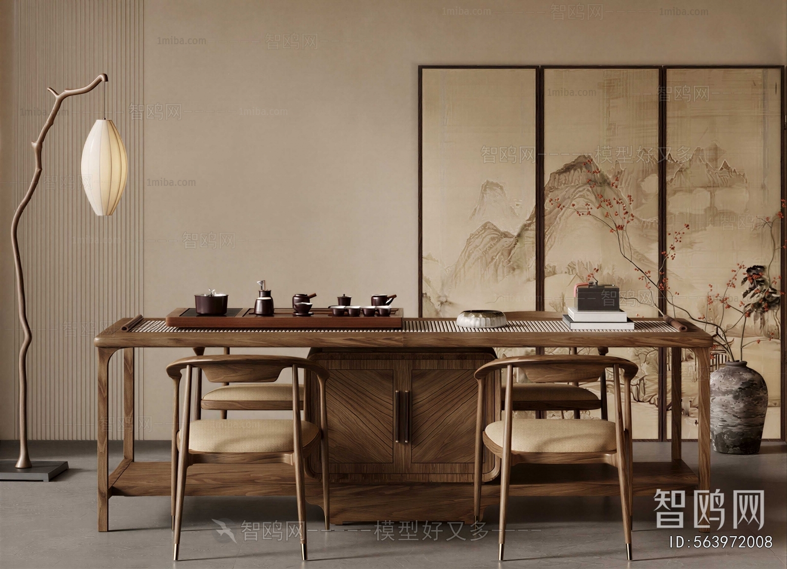 New Chinese Style Tea House