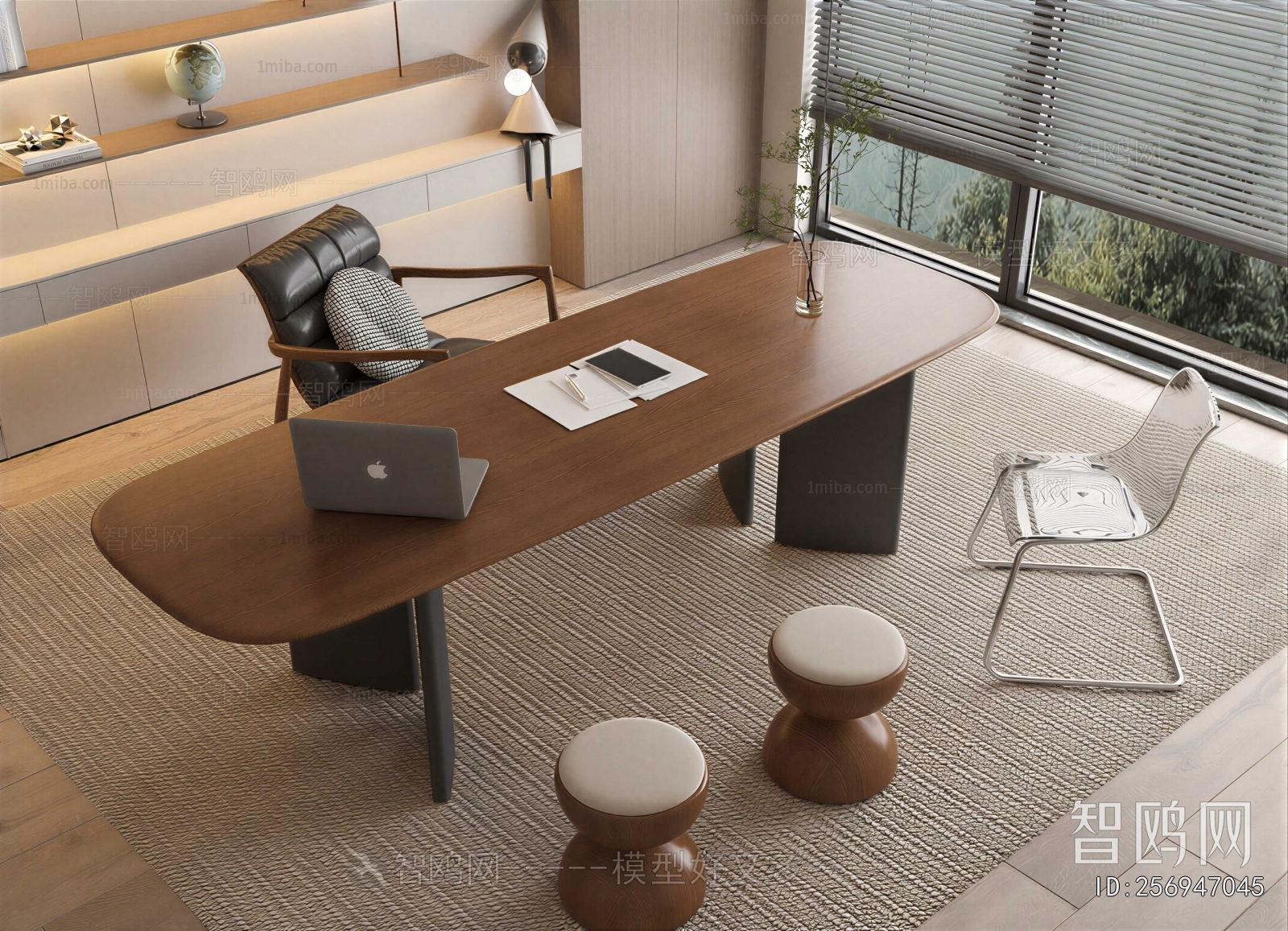 Modern Computer Desk And Chair