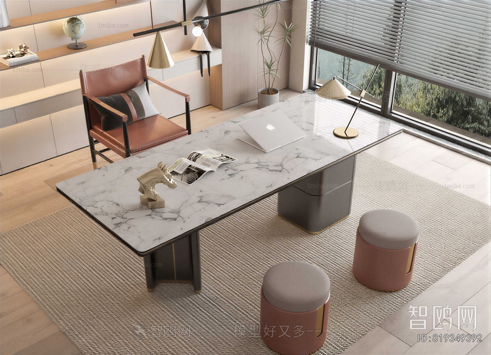 Modern Computer Desk And Chair