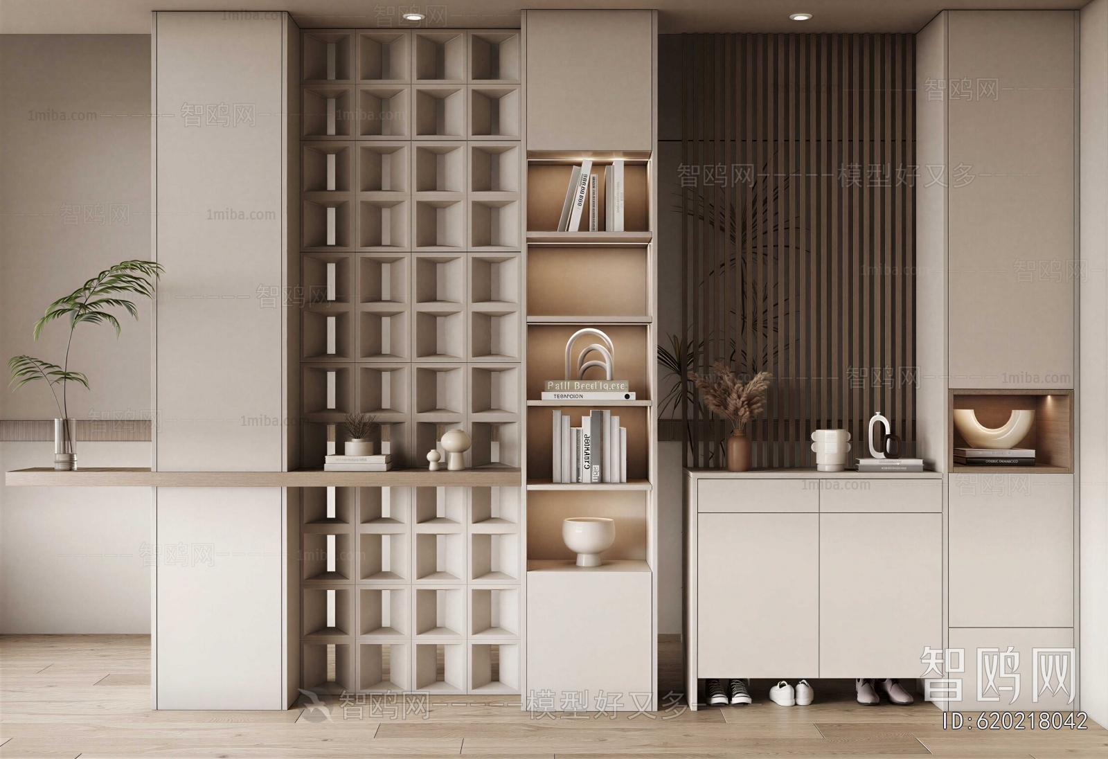 Modern Cement Brick Screen Partition