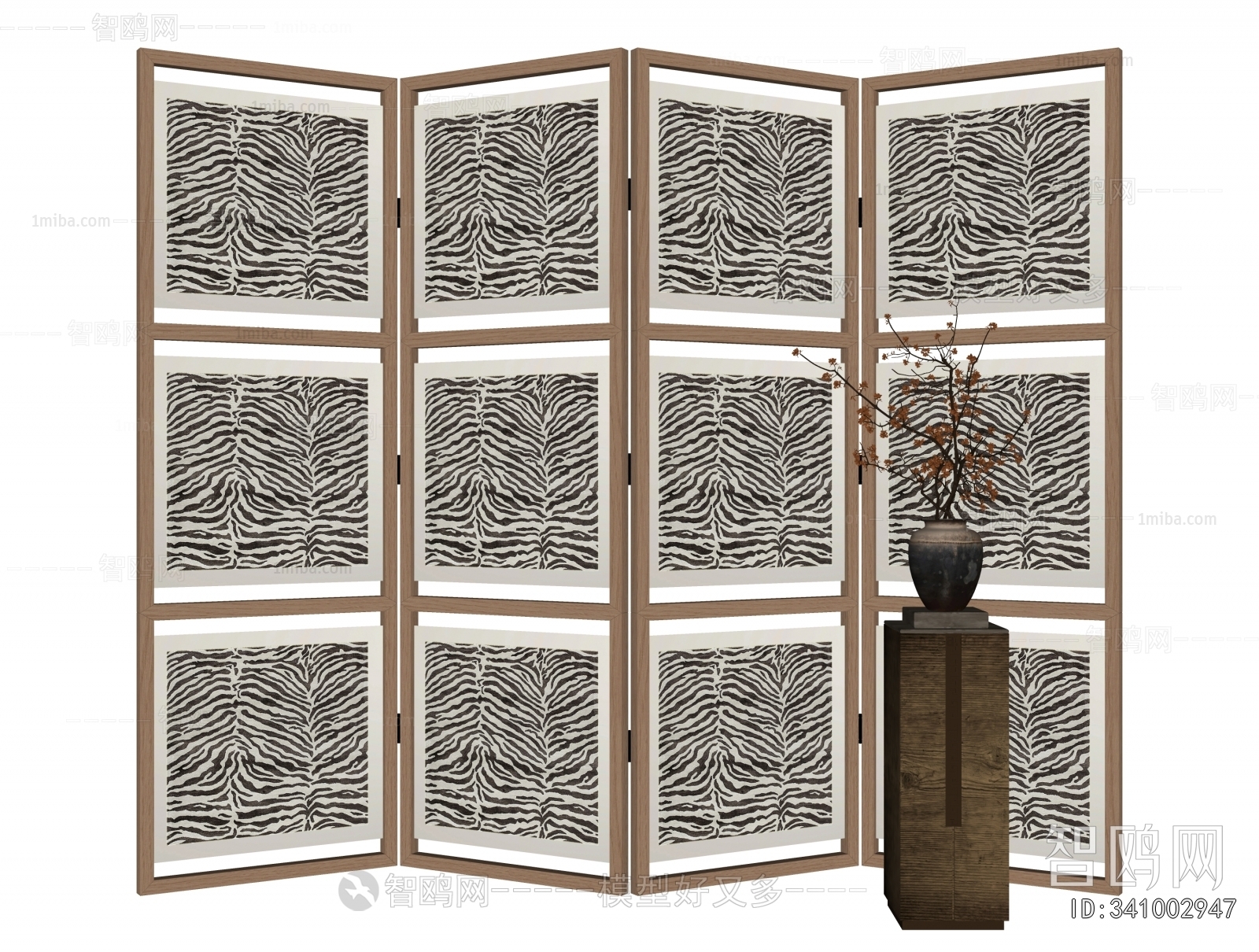 Wabi-sabi Style Partition