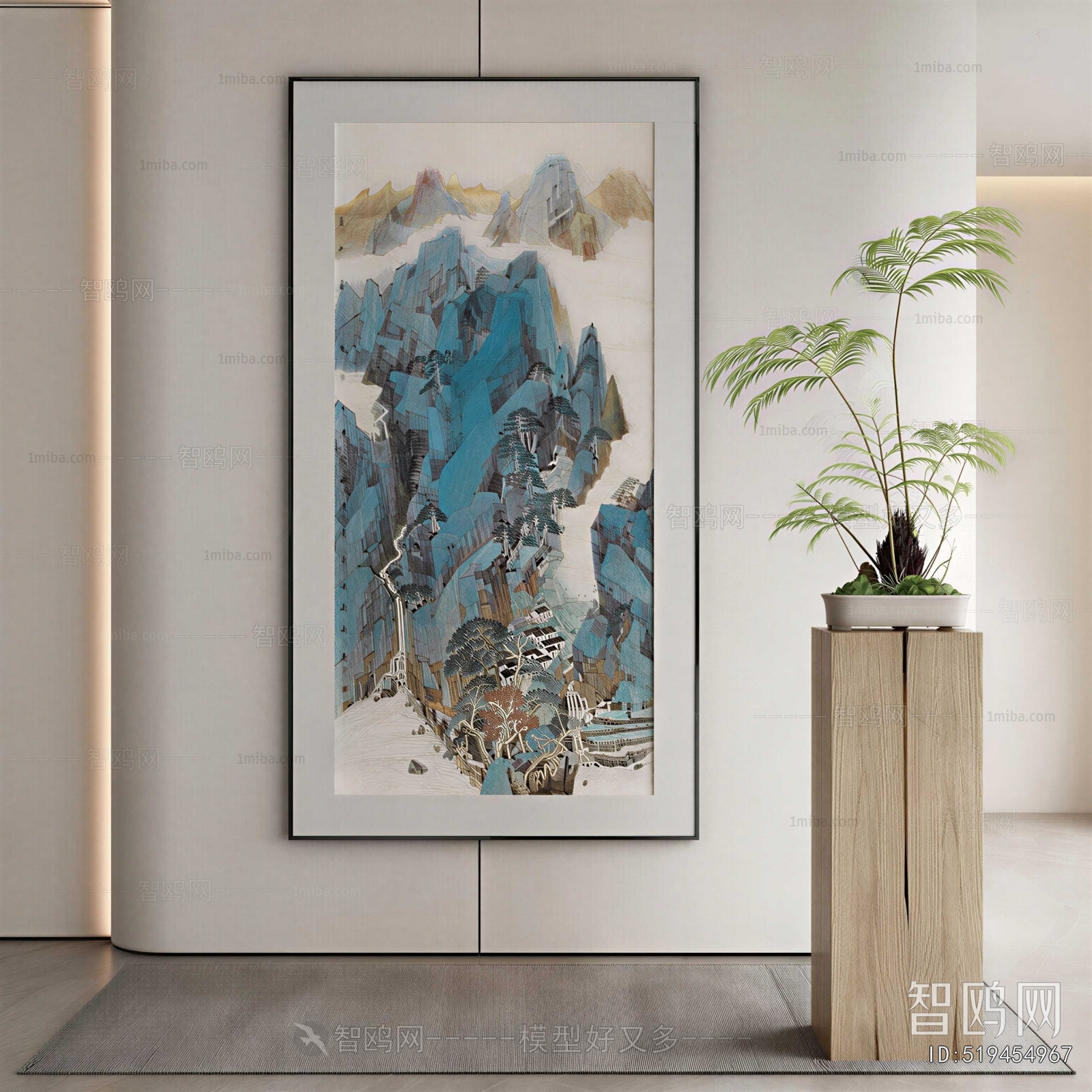 New Chinese Style Painting