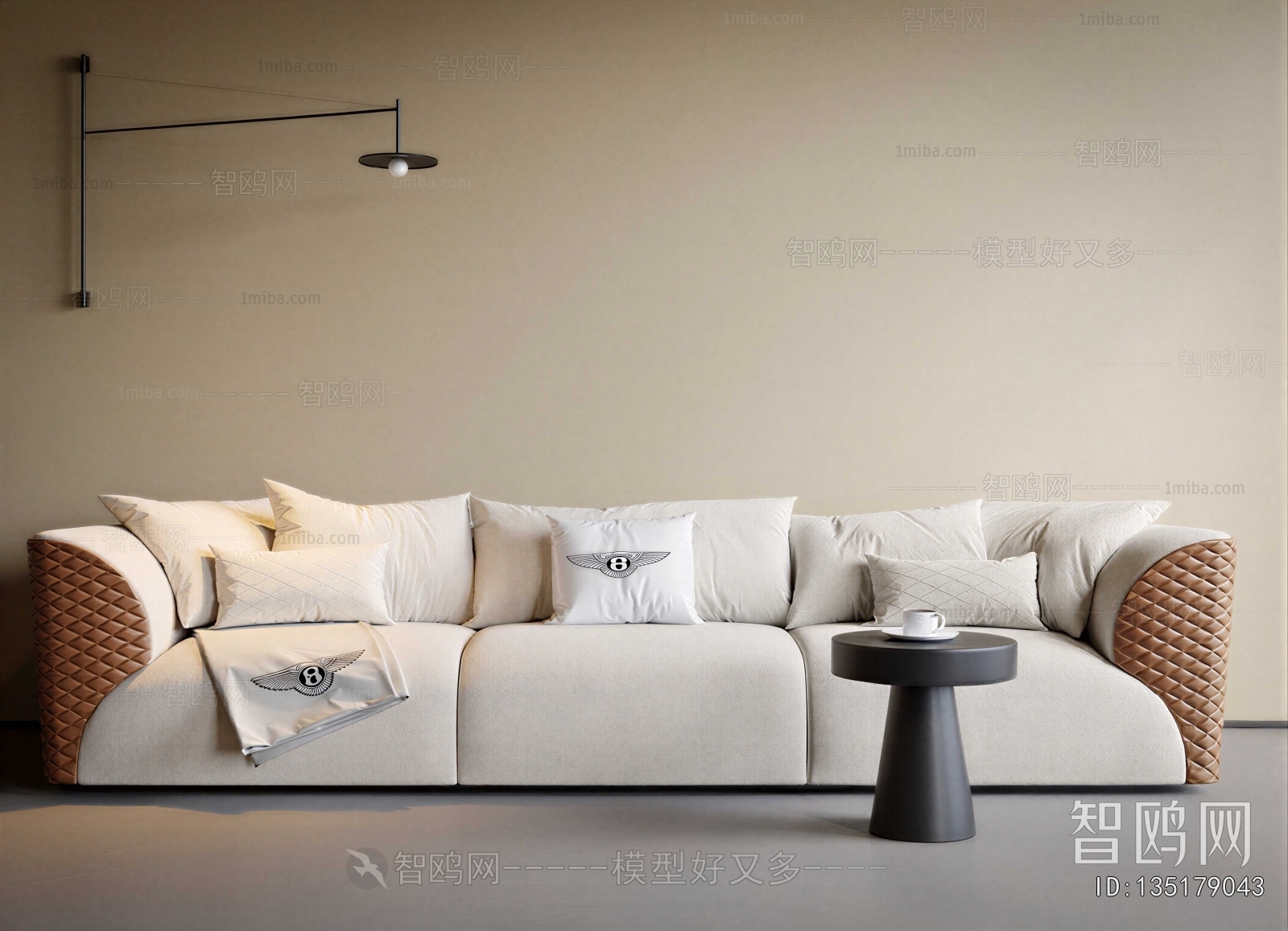 Modern Three-seat Sofa