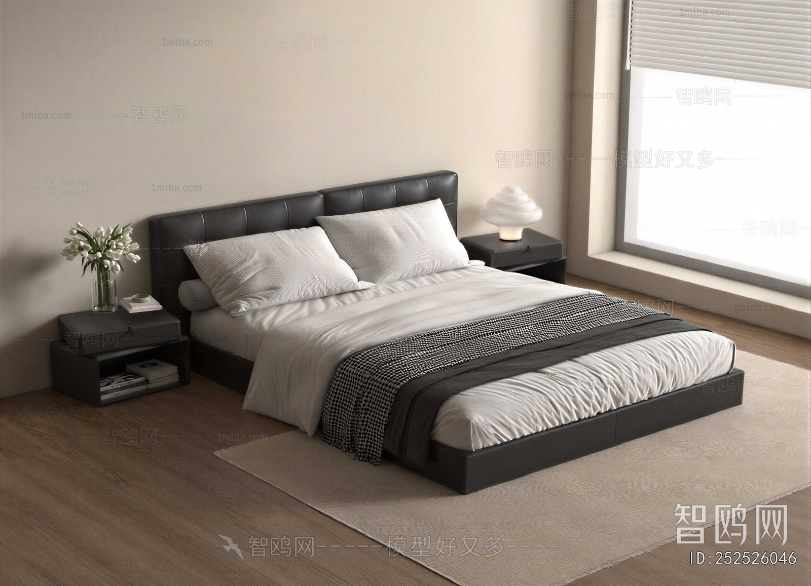 Modern Double Bed