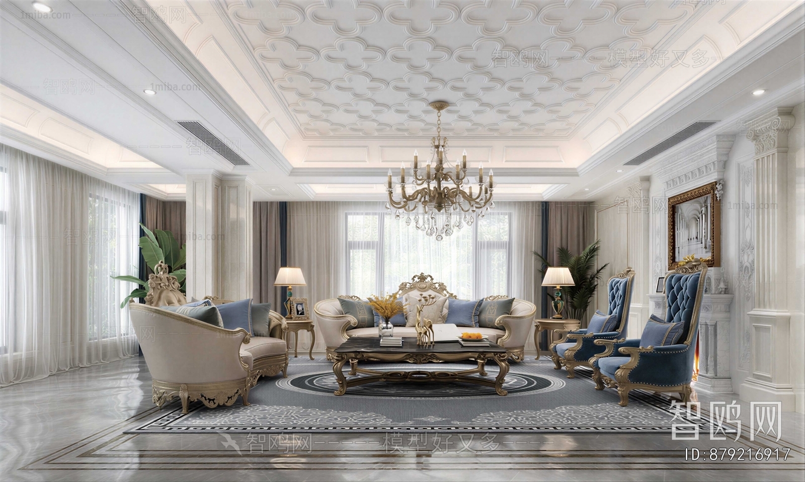 European Style A Living Room