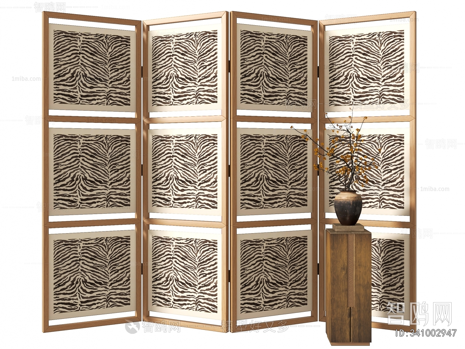 Wabi-sabi Style Partition