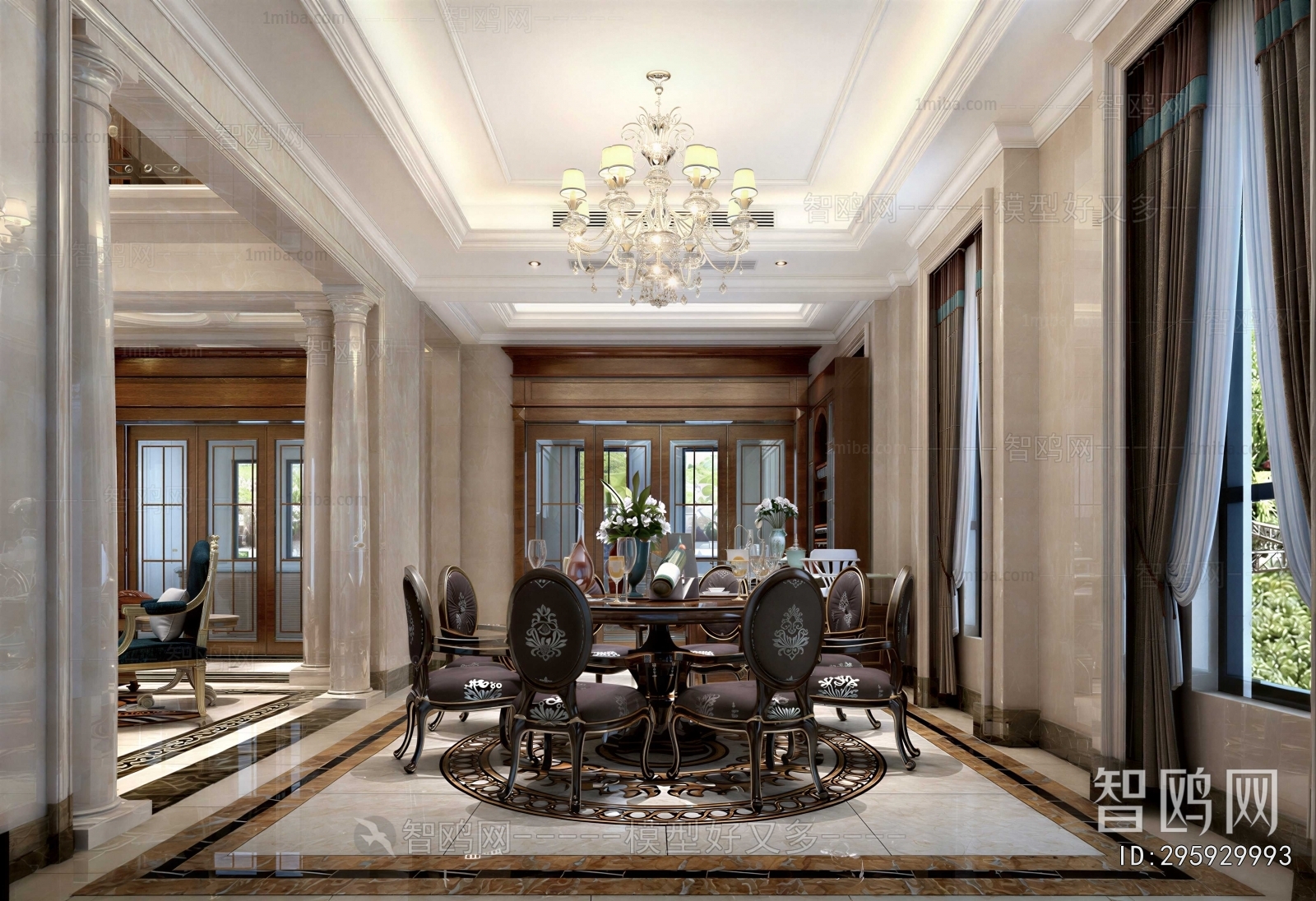 European Style Dining Room