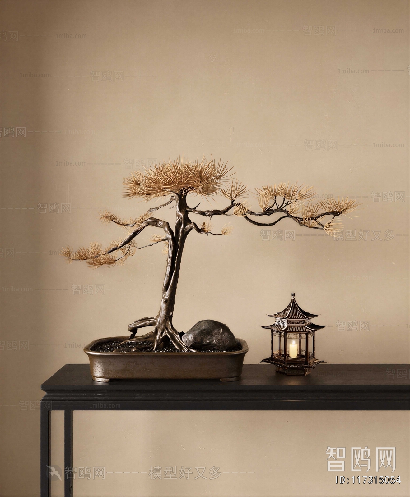 New Chinese Style Bonsai
