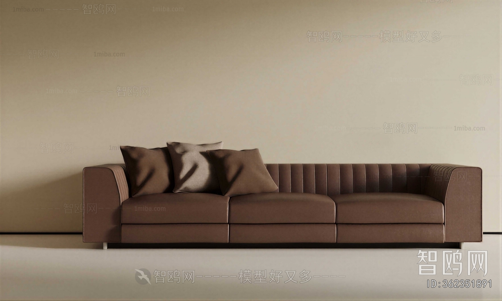 Modern Three-seat Sofa