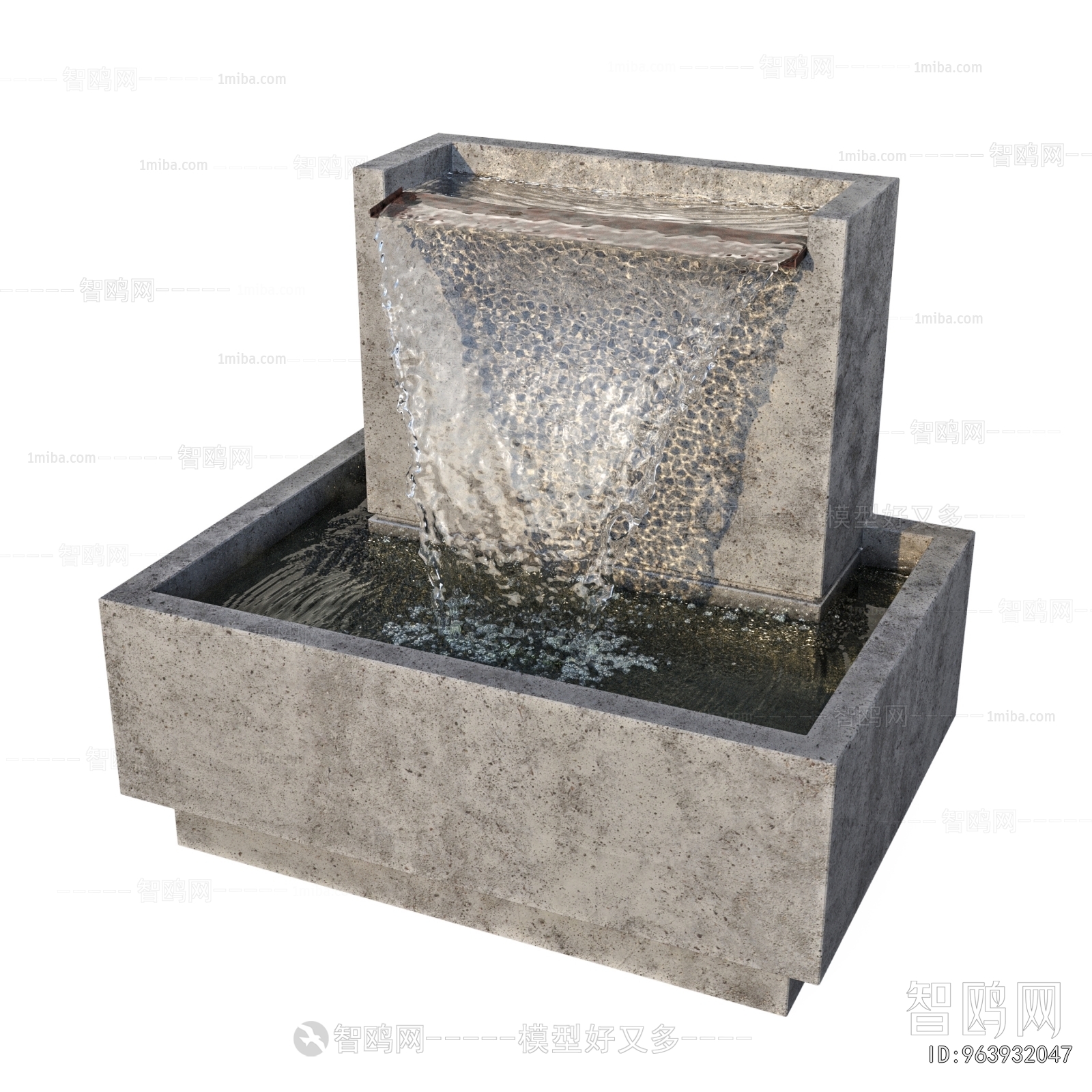 Modern Rockery Waterscape