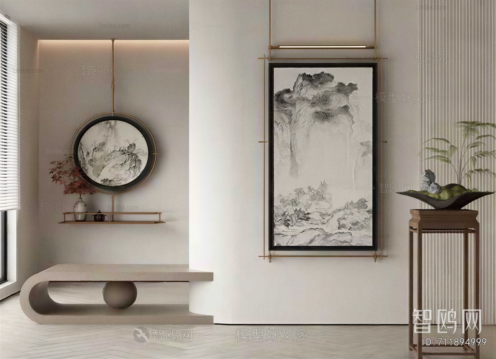 New Chinese Style Painting