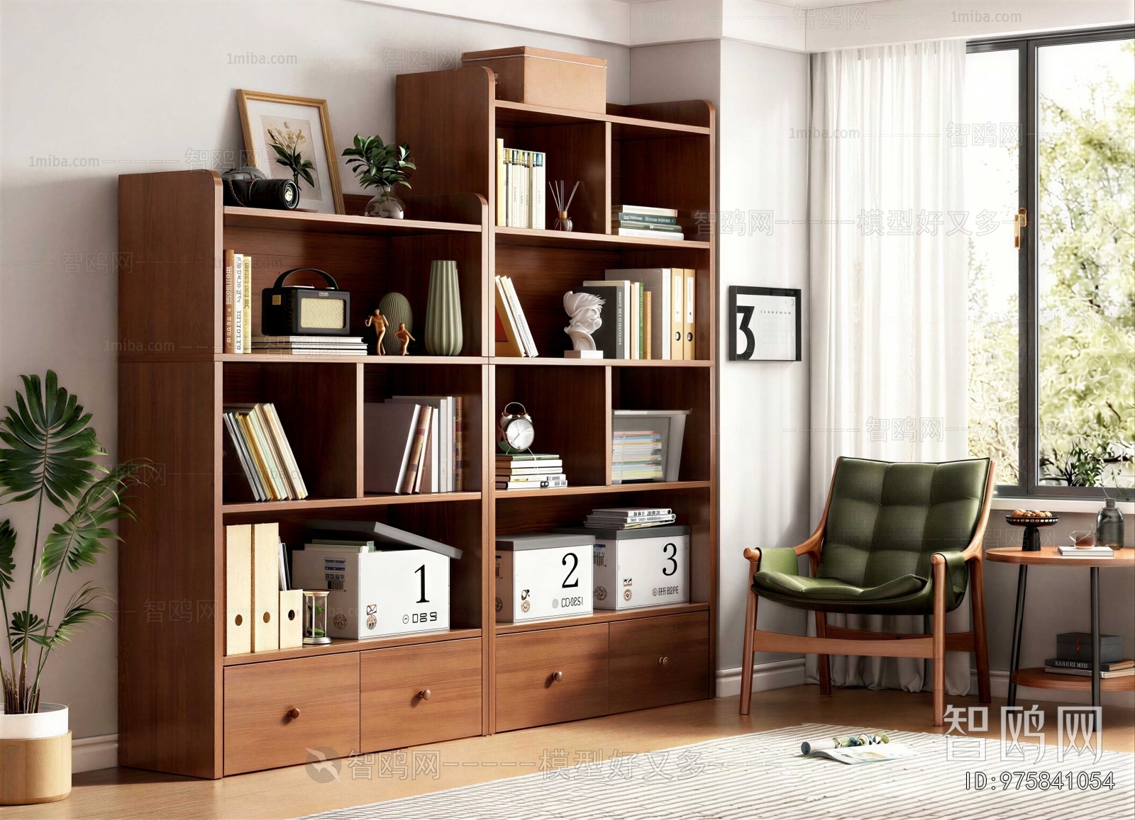 Modern Bookshelf