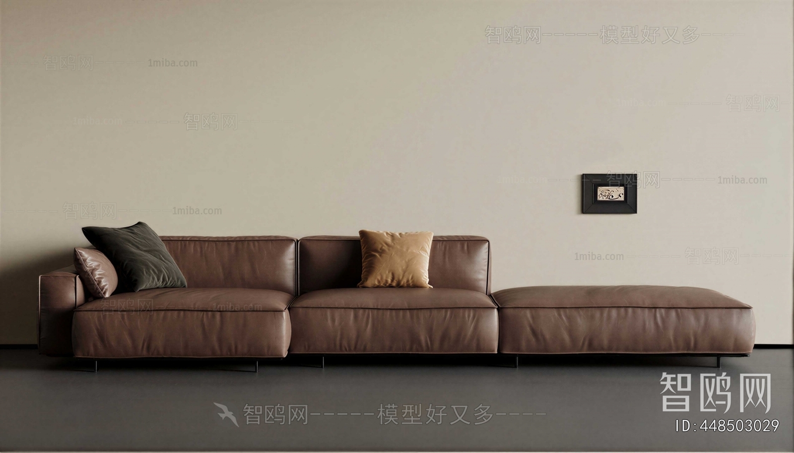 Modern Three-seat Sofa