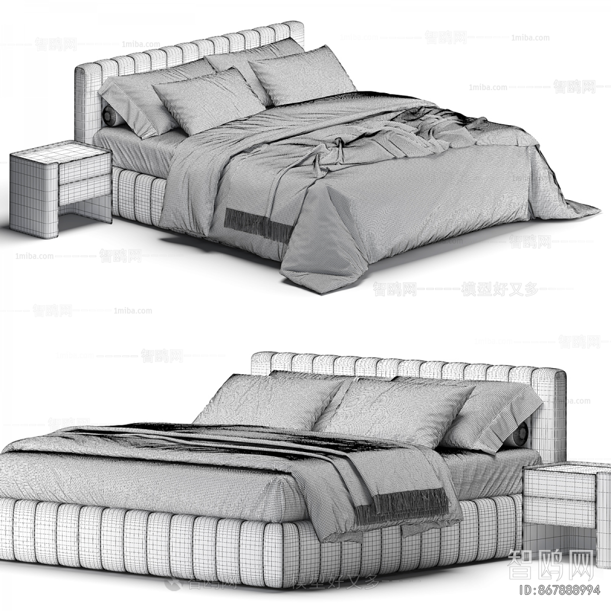Modern Double Bed