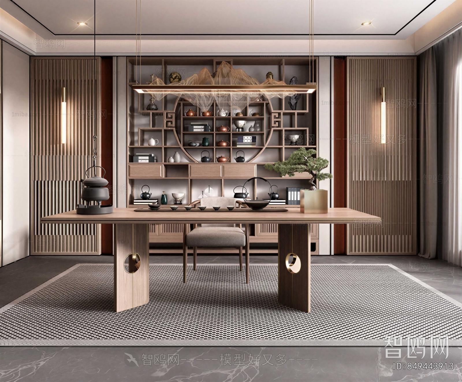 New Chinese Style Tea House