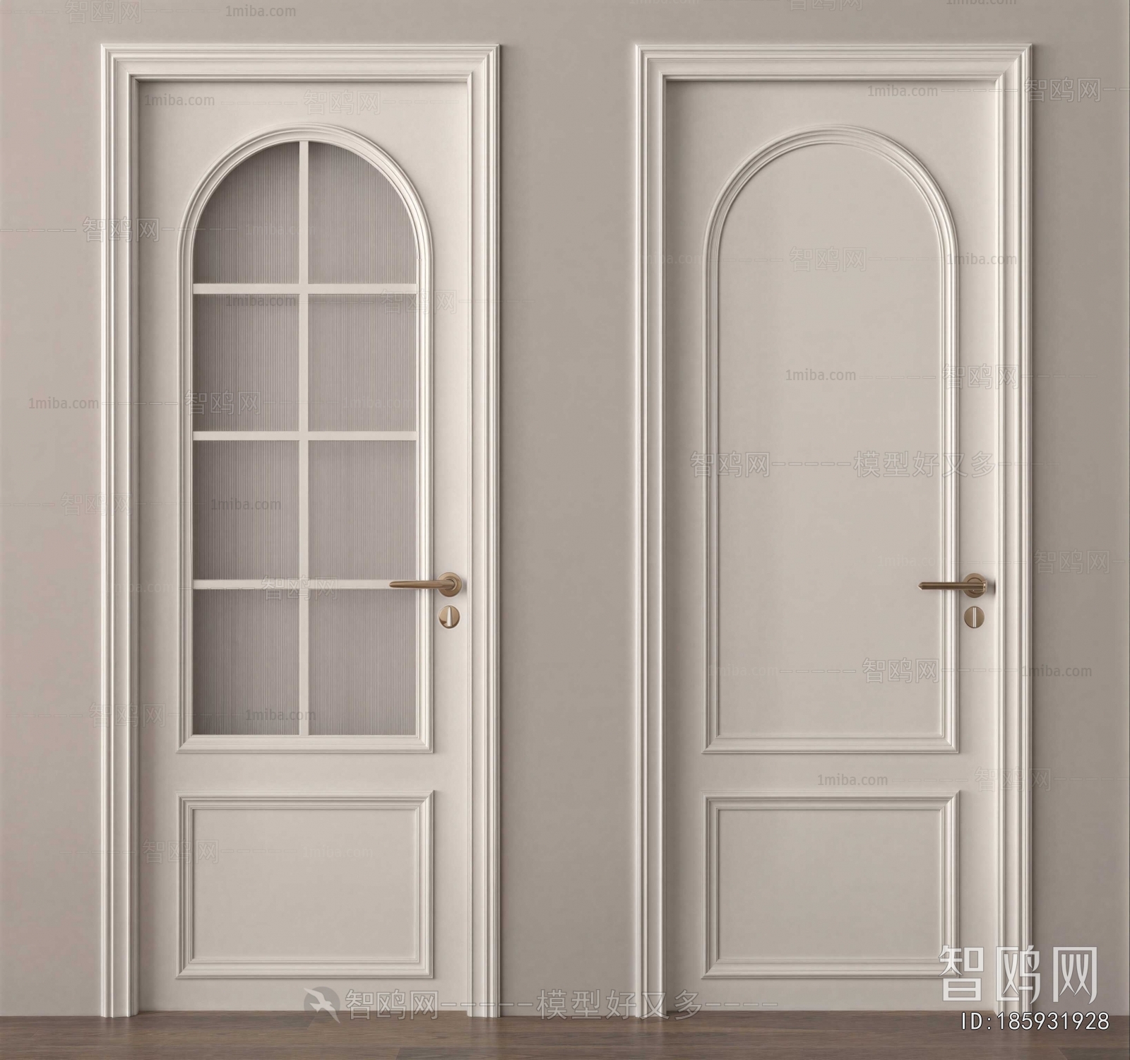French Style Single Door