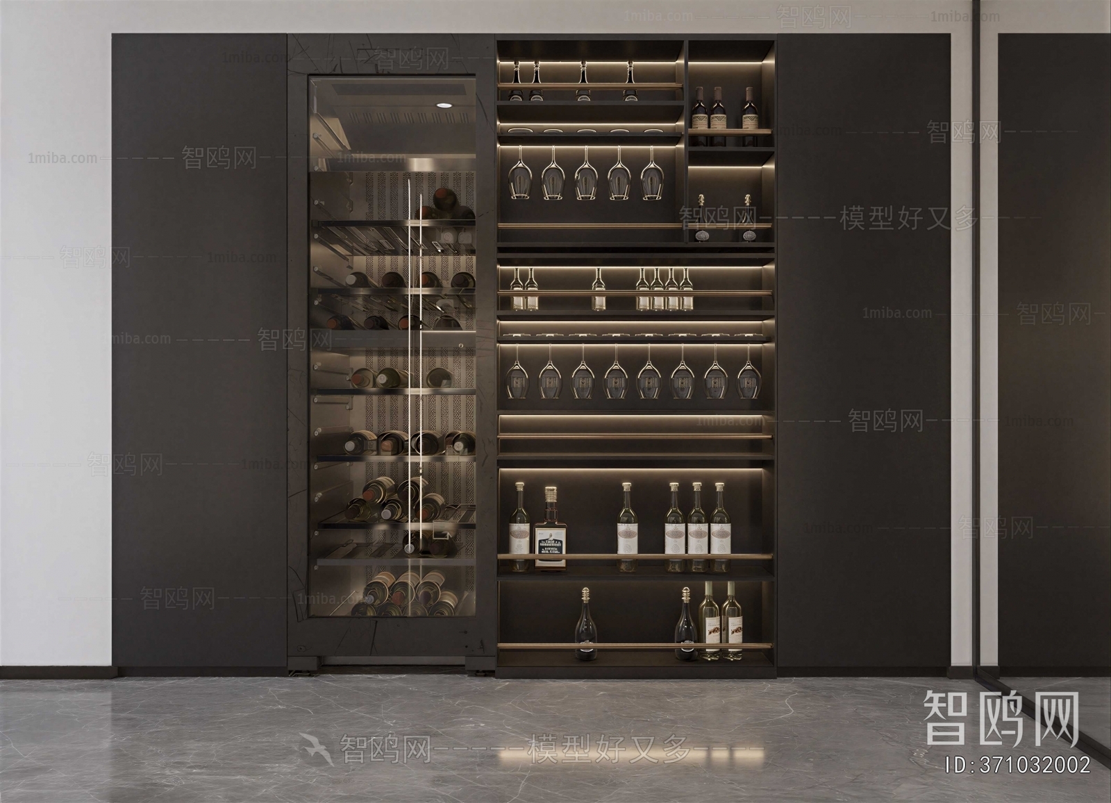 Modern Wine Cabinet