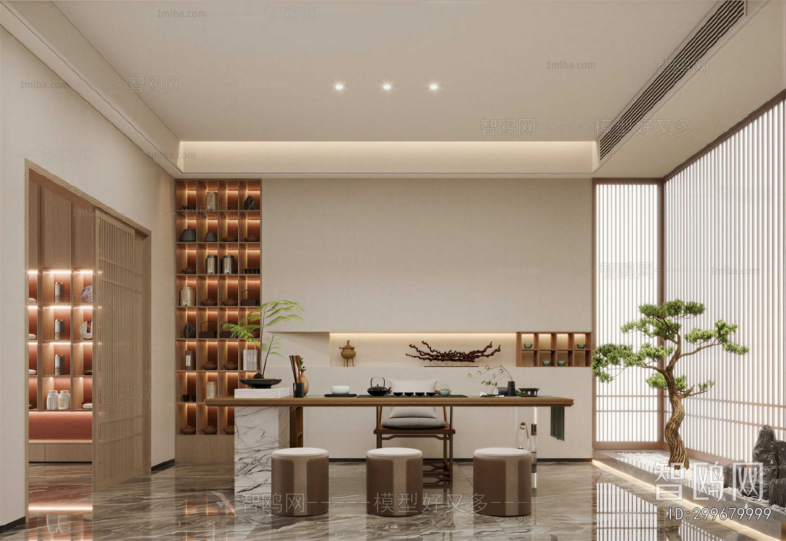 New Chinese Style Tea House