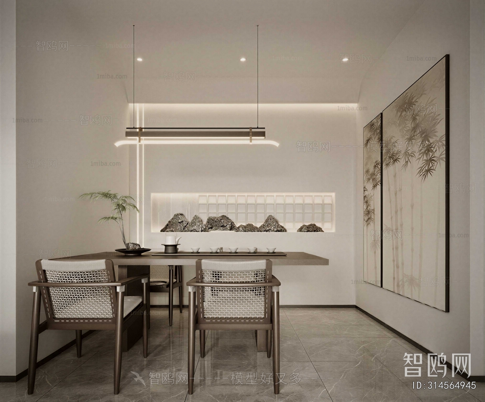 New Chinese Style Tea House