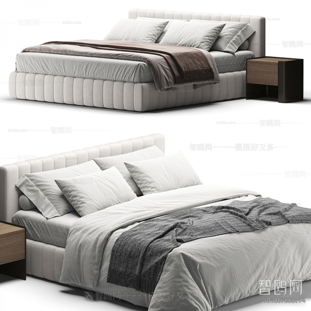 Modern Double Bed