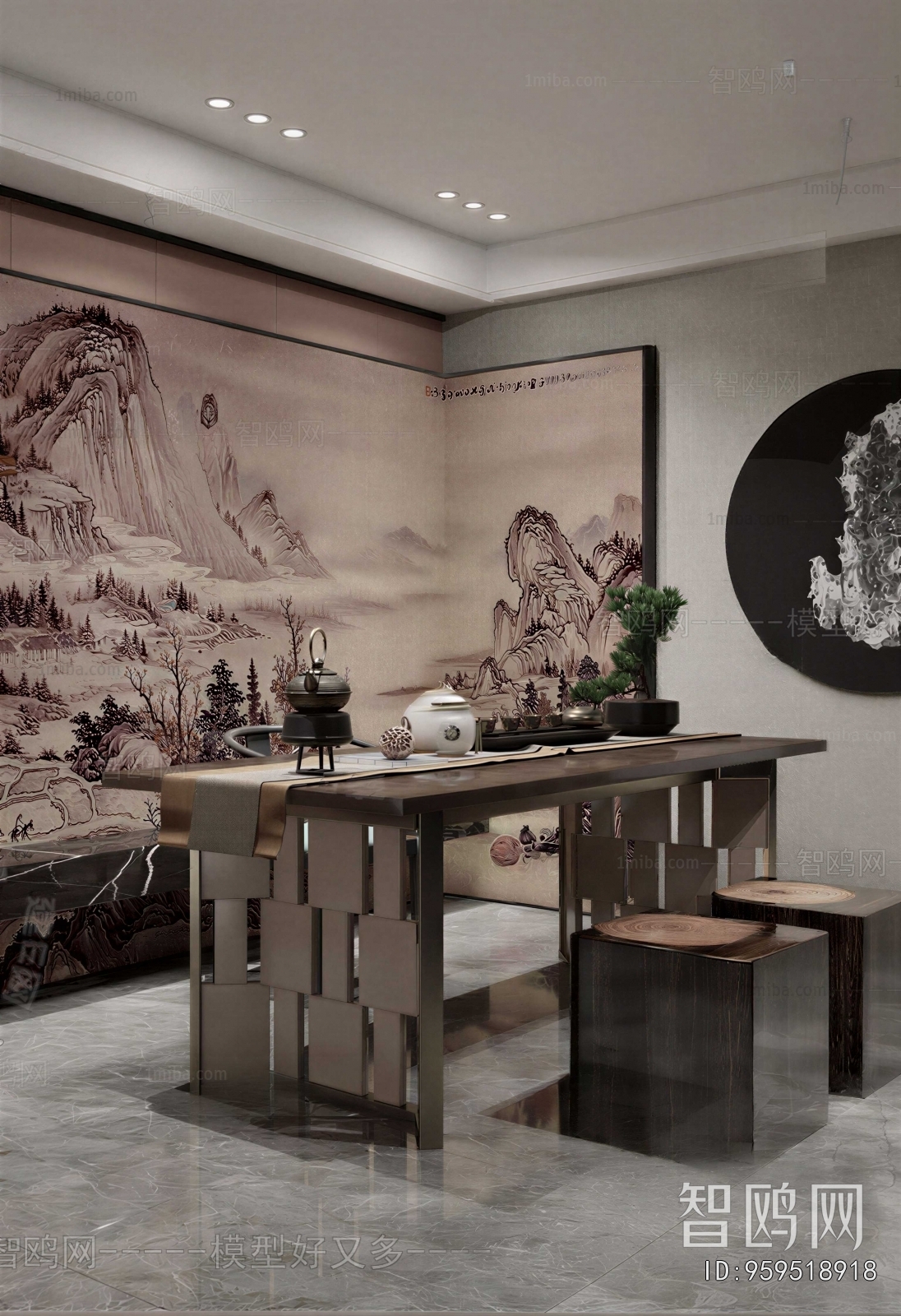 New Chinese Style Tea House