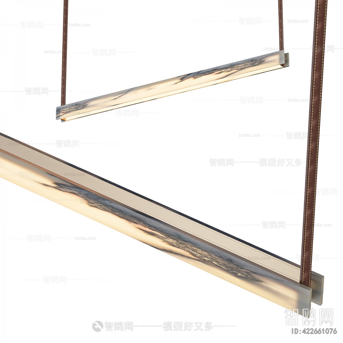 Modern Long Chandelier