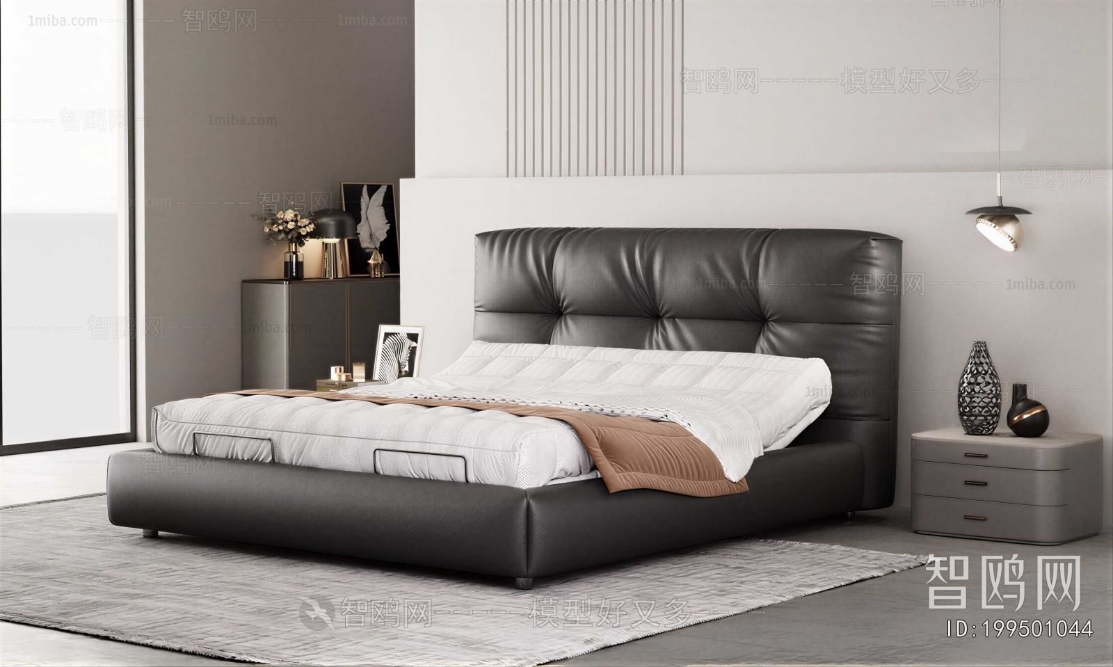 Modern Double Bed