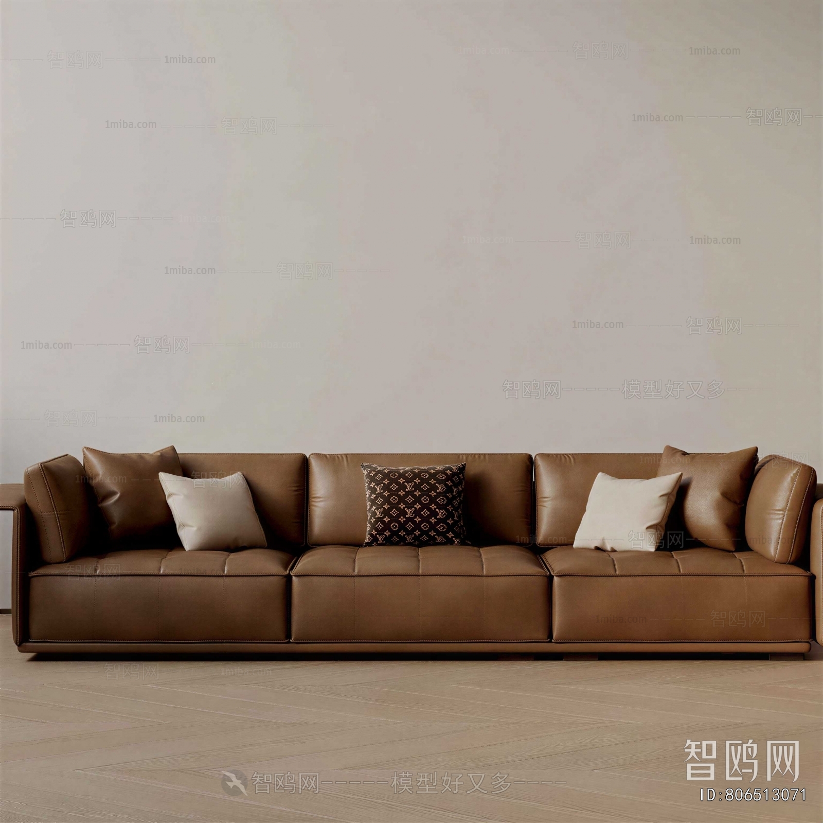 Modern Three-seat Sofa