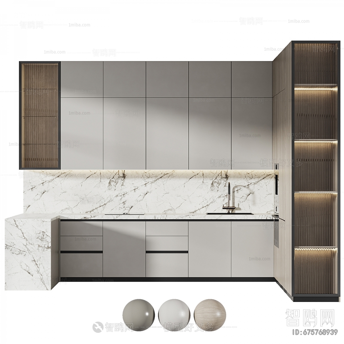 Modern Kitchen Cabinet