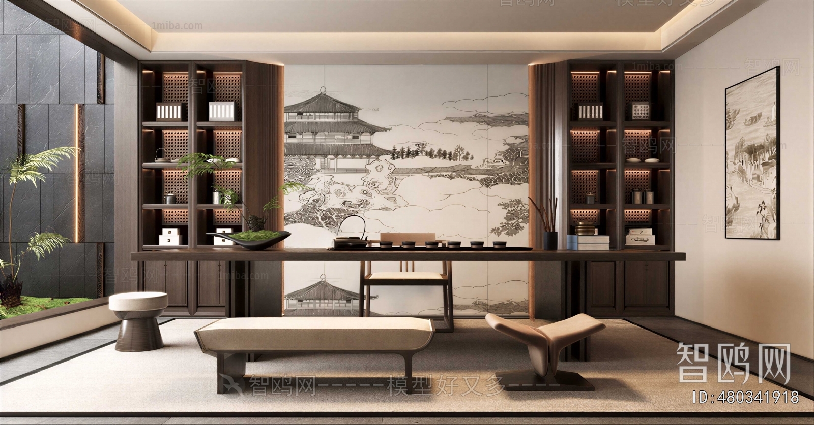 New Chinese Style Tea House