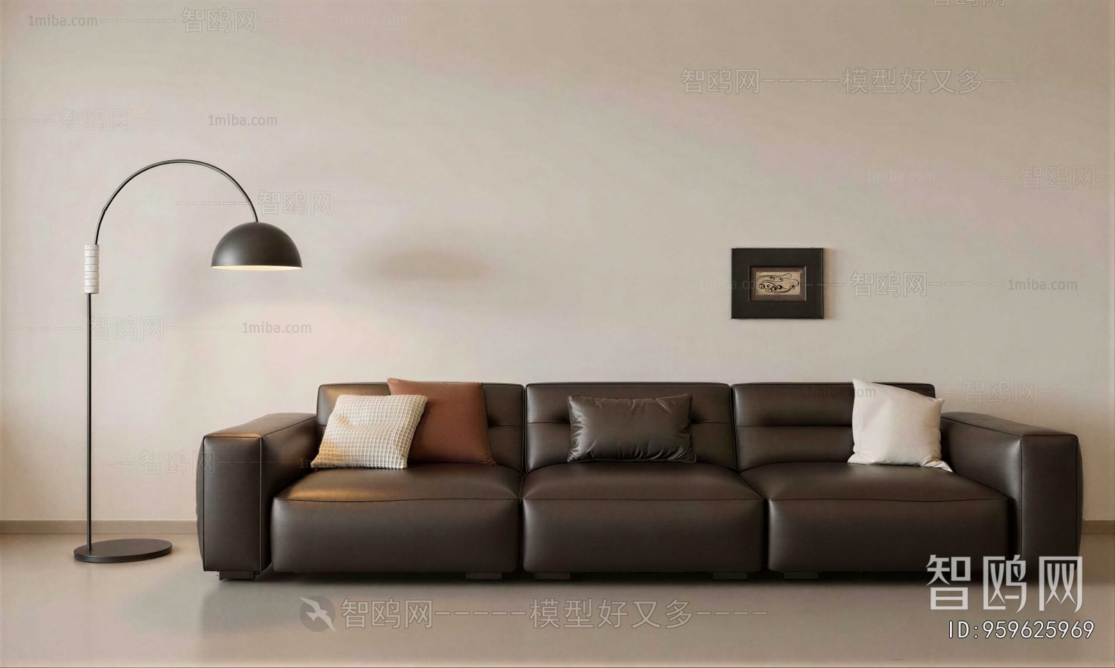 Modern Multi Person Sofa