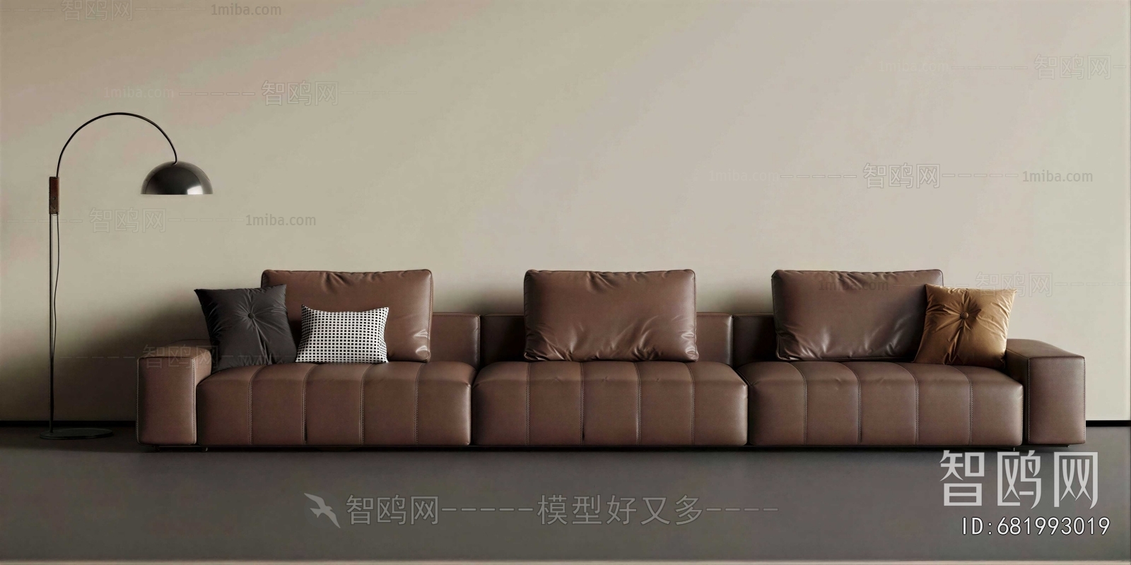 Modern Multi Person Sofa