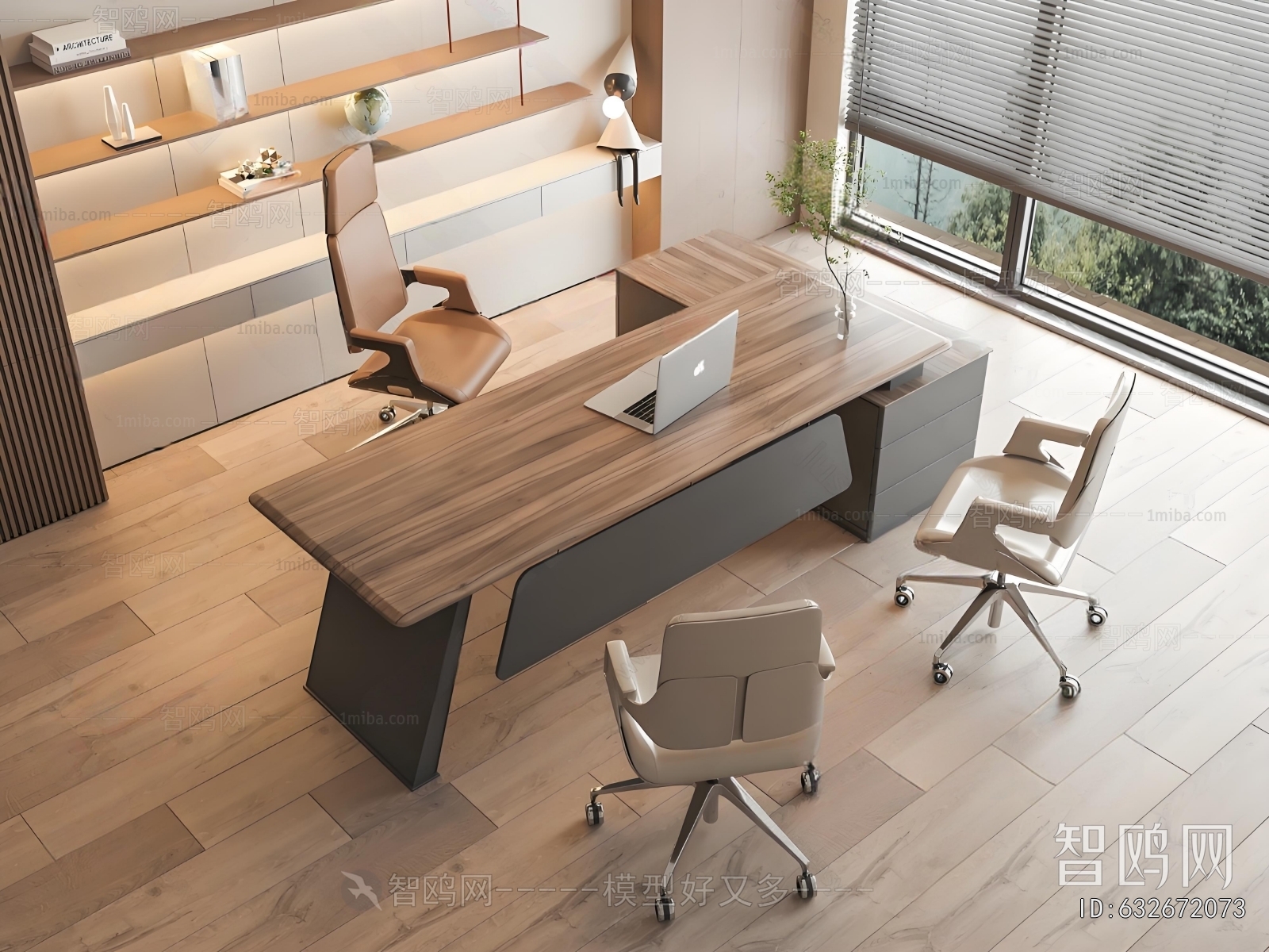 Modern Office Desk And Chair
