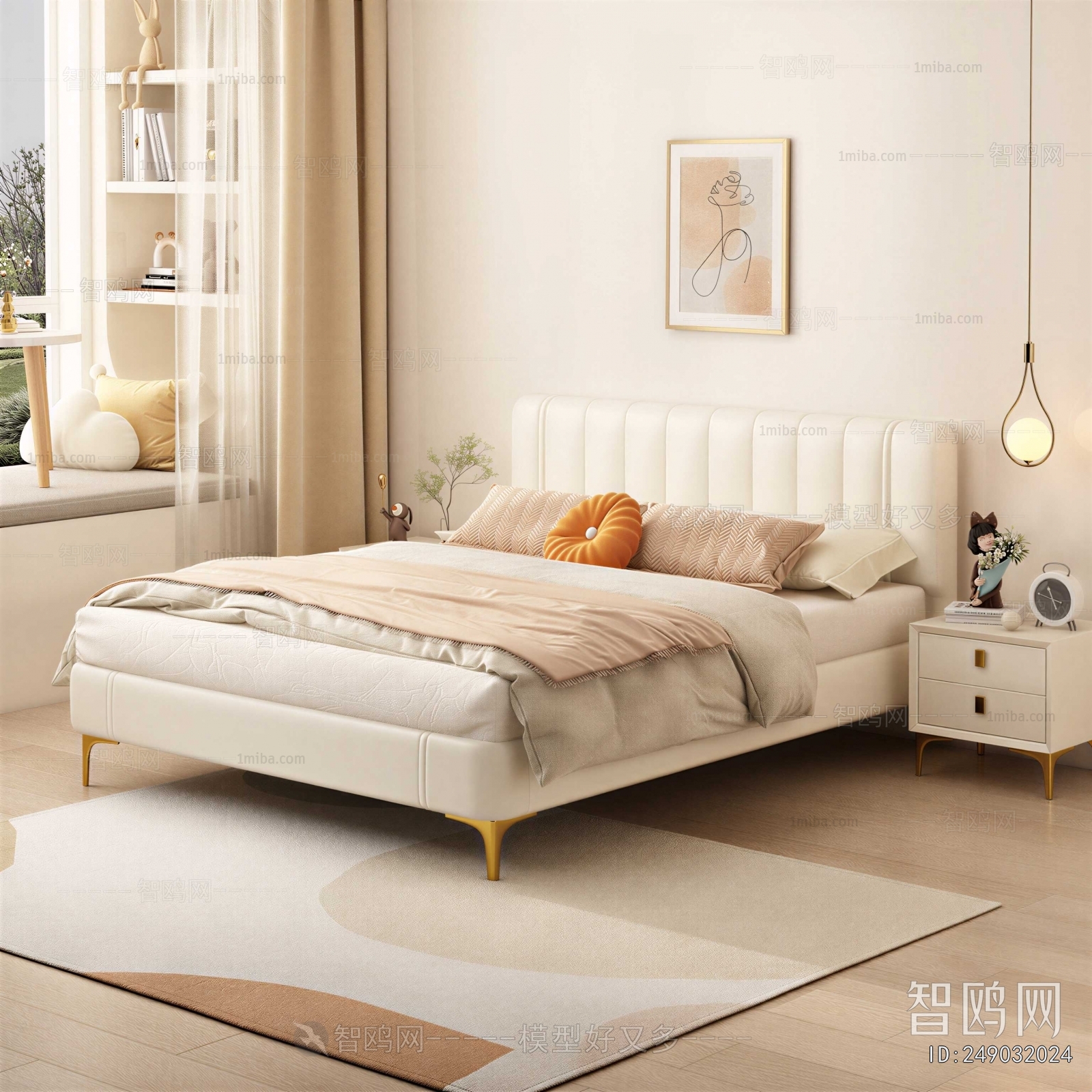 Modern Double Bed